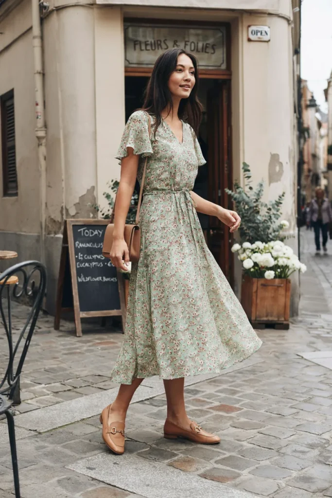 Midi Dress Loafers