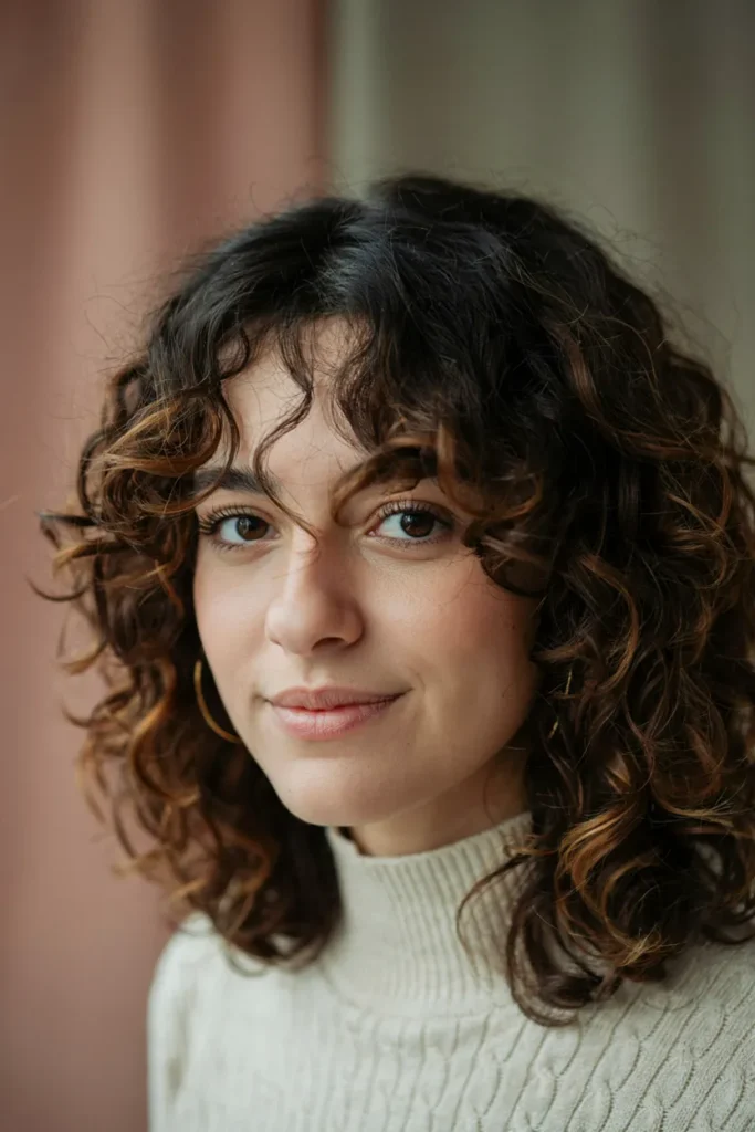 Mocha Caramel Curls