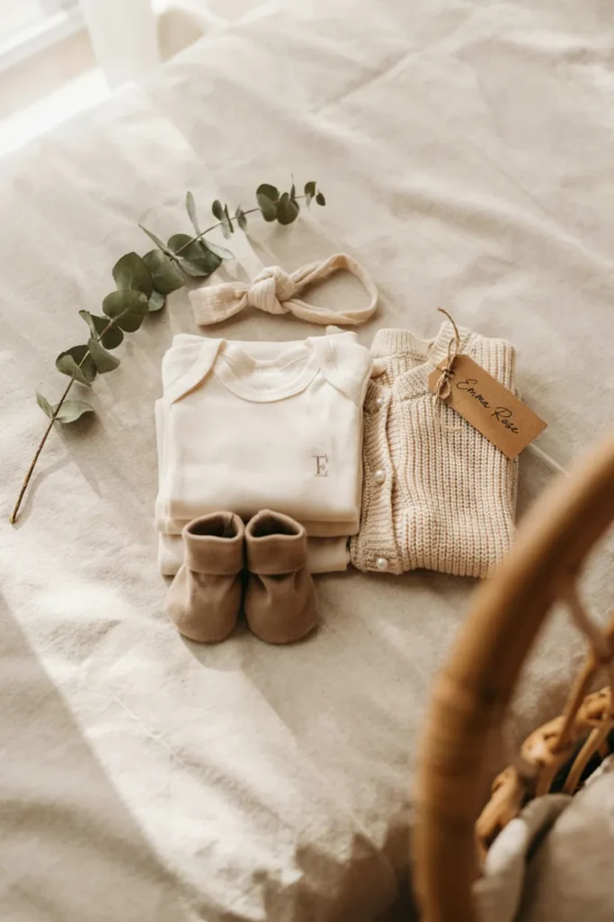 Monogram Baby Set