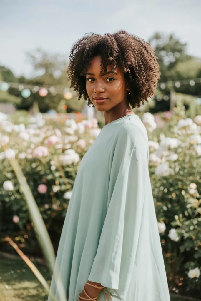 Natural Afro Curls