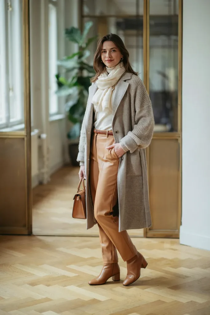 Neutral Layered Outfit