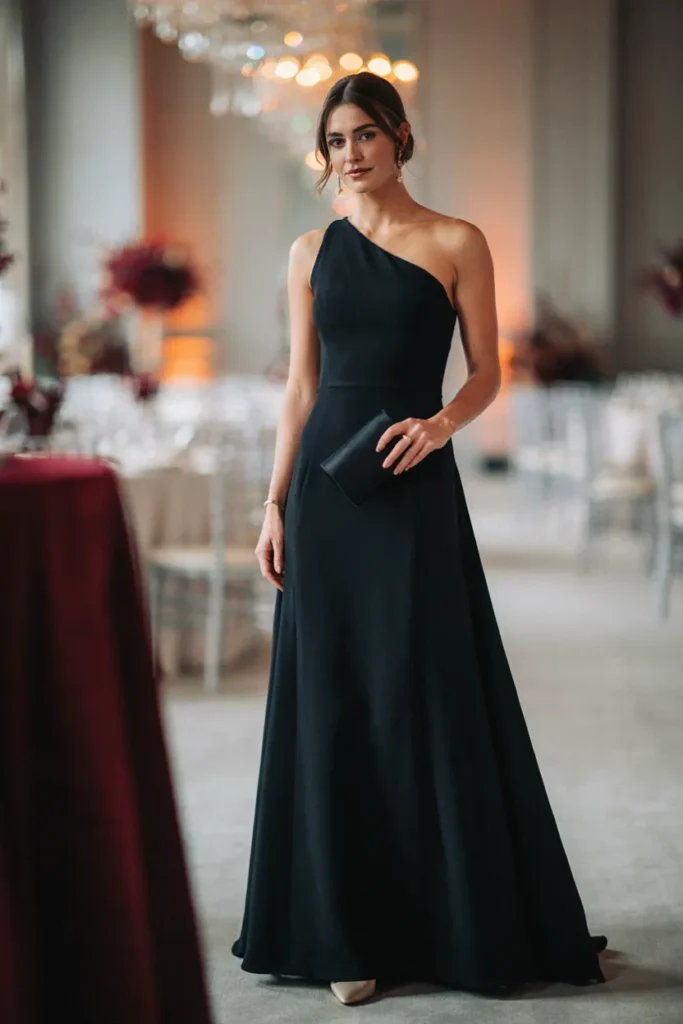 One-Shoulder Elegance