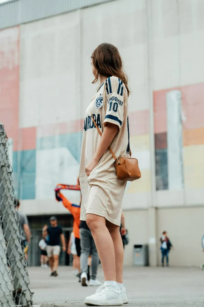 Oversized Jersey Dress