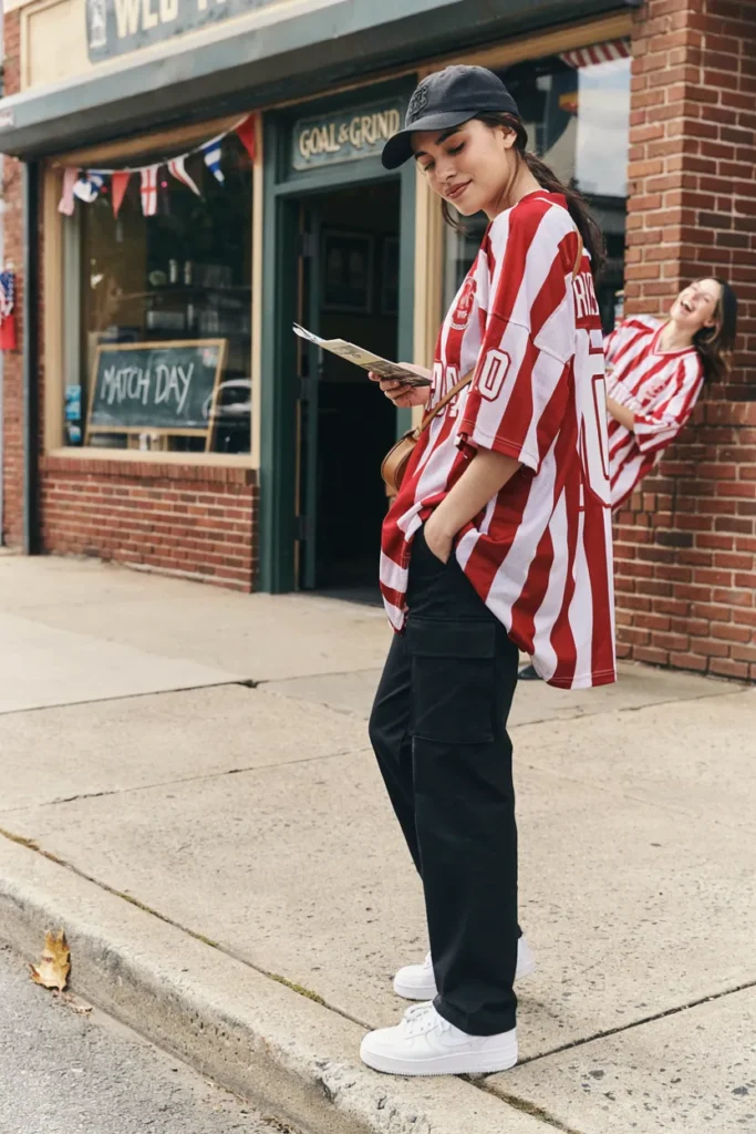 Oversized Jersey Look