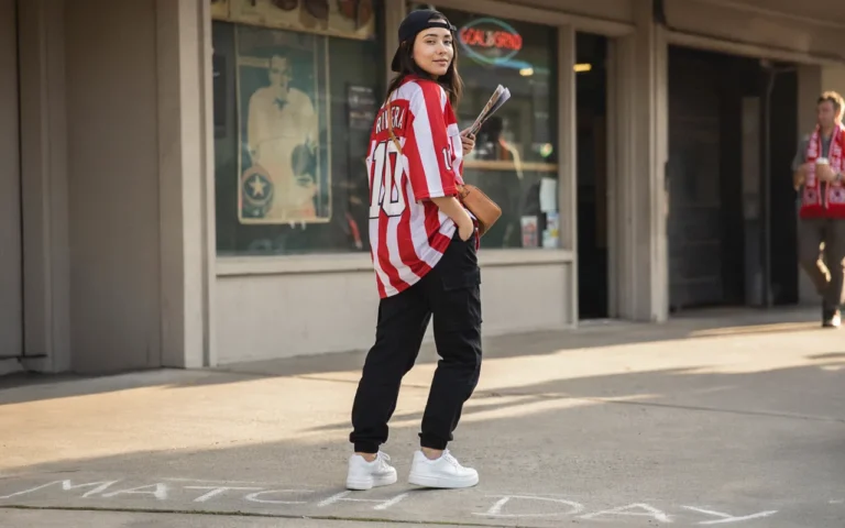 Oversized Jersey Look