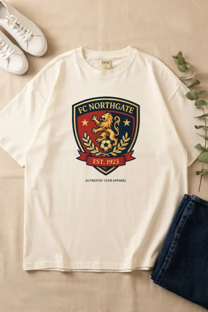Oversized Logo Tee