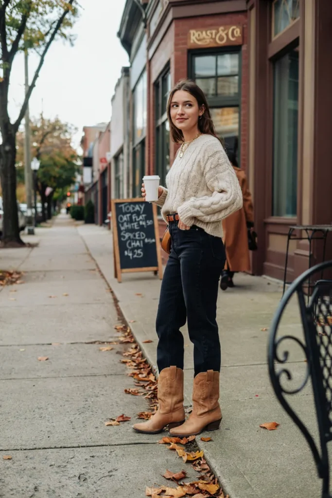 Oversized Sweater Look