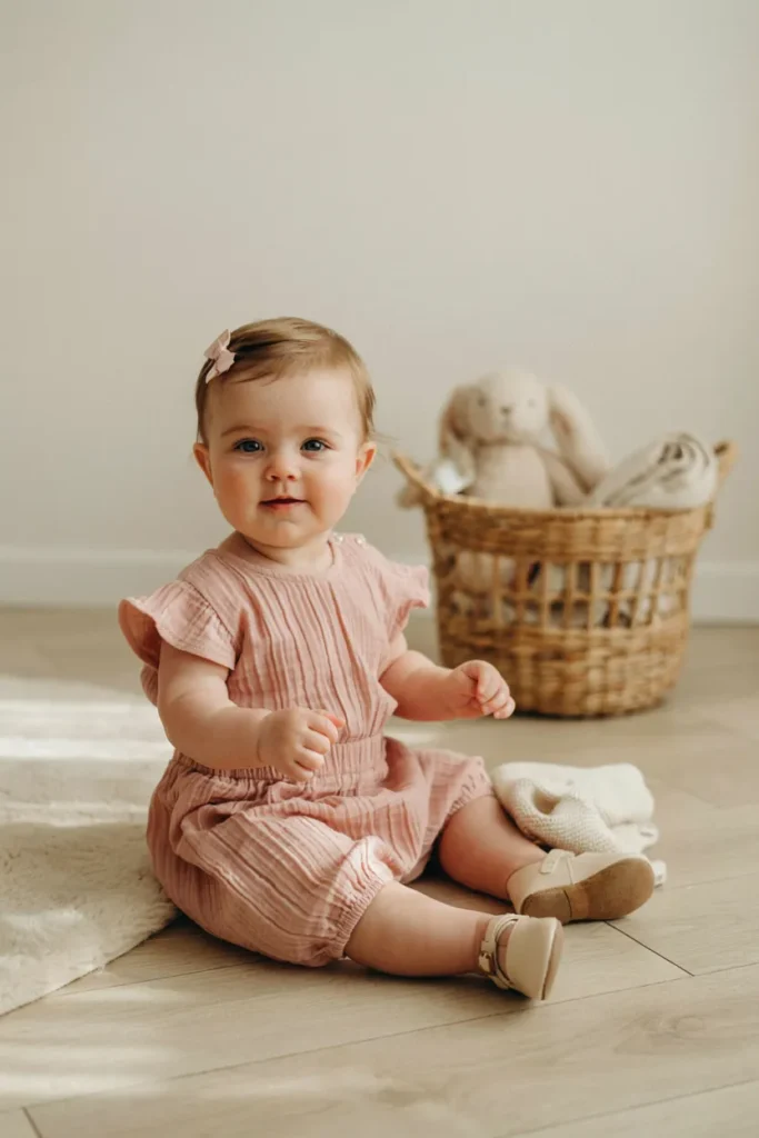 Pleated Romper