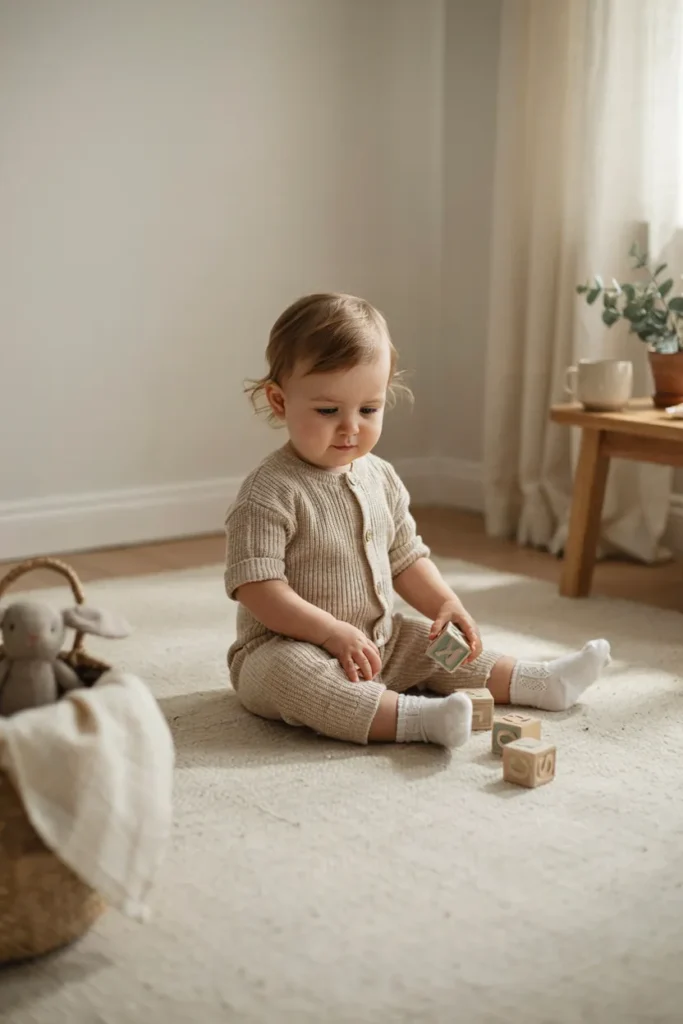 Ribbed Knit Romper
