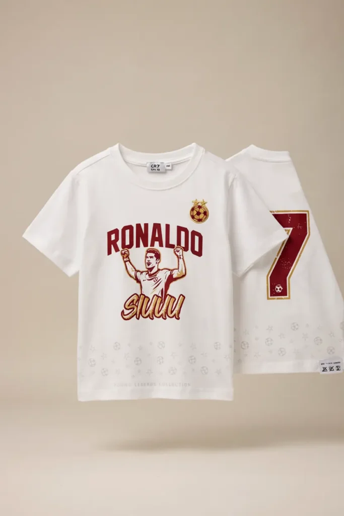 Ronaldo Kids Fan Tee