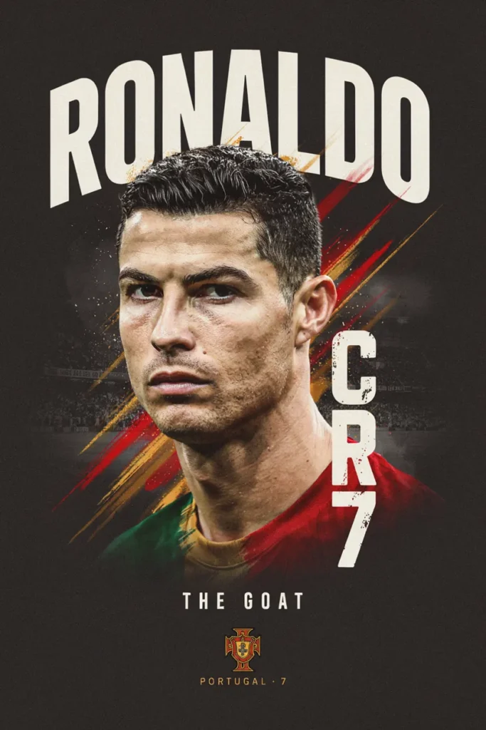 Ronaldo Portrait Tee