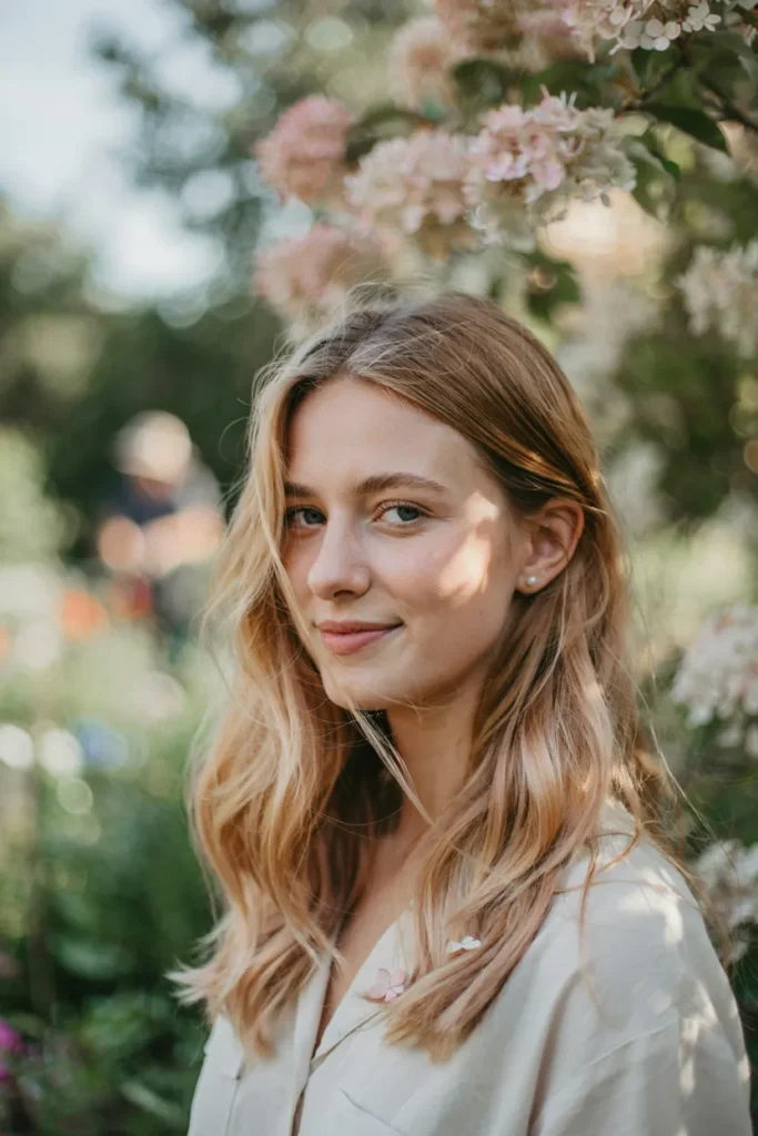 Rose Gold Waves