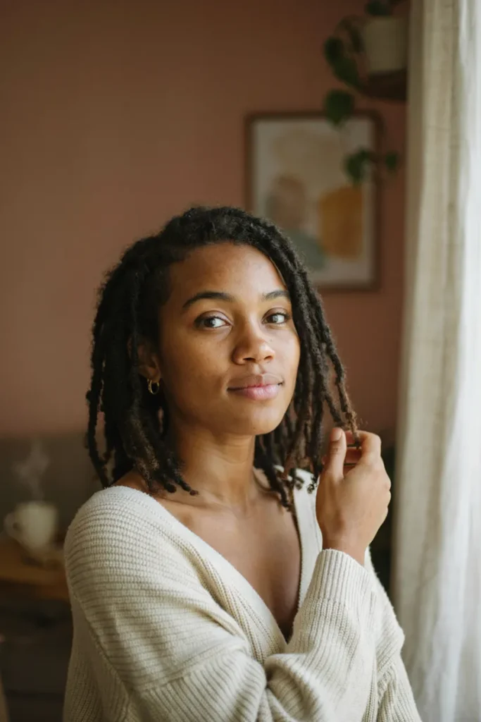 Shoulder-Length Locs