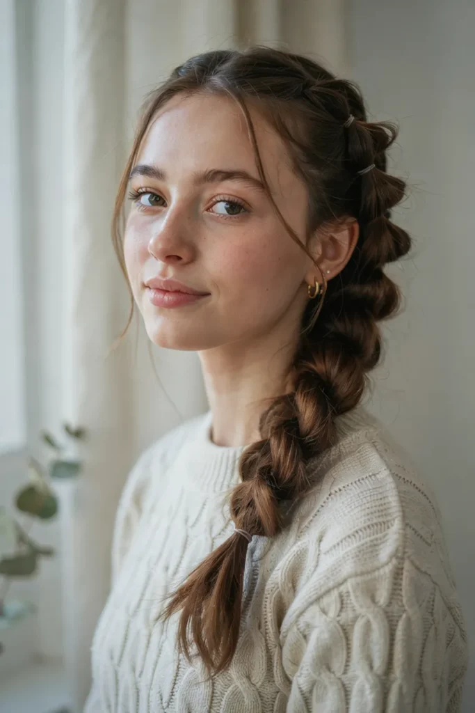Side Bubble Braid