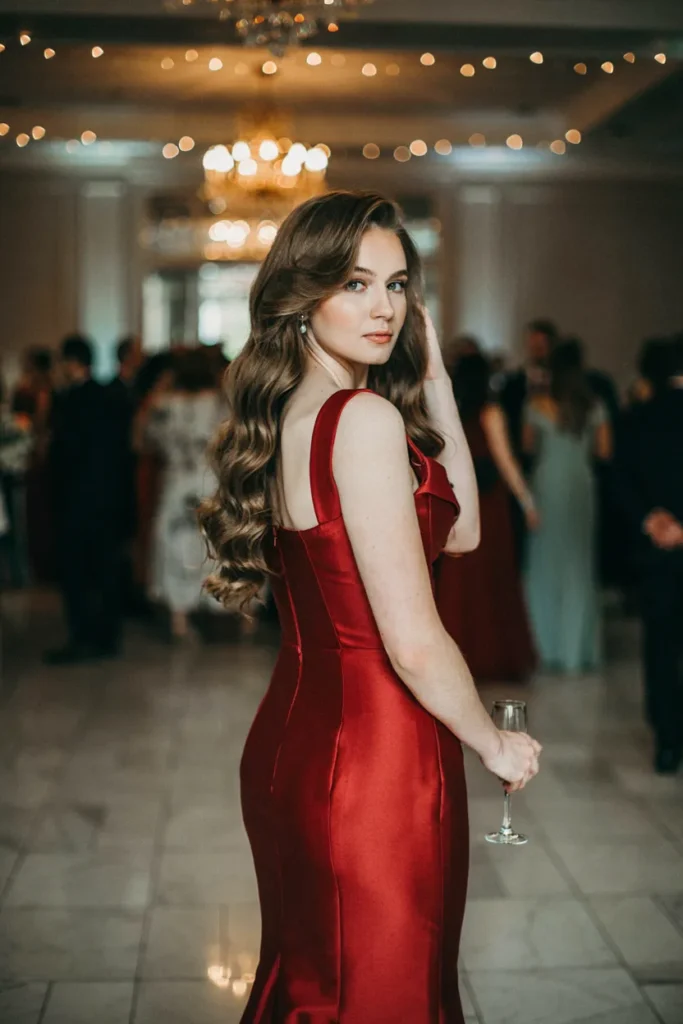 Side Swept Curls