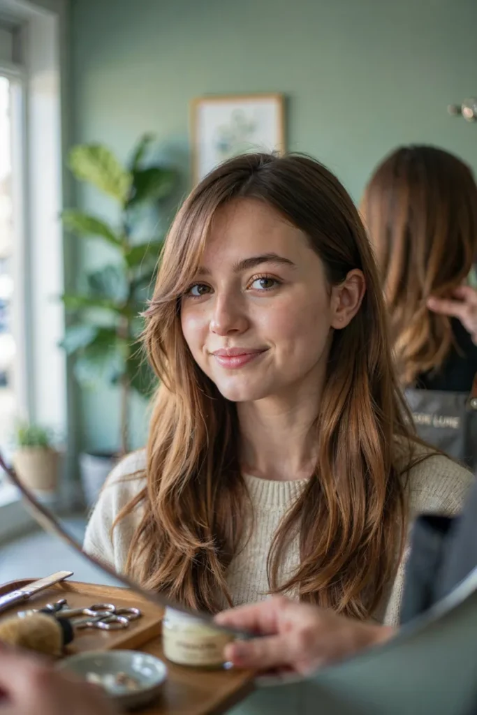 Side Swept Fringe