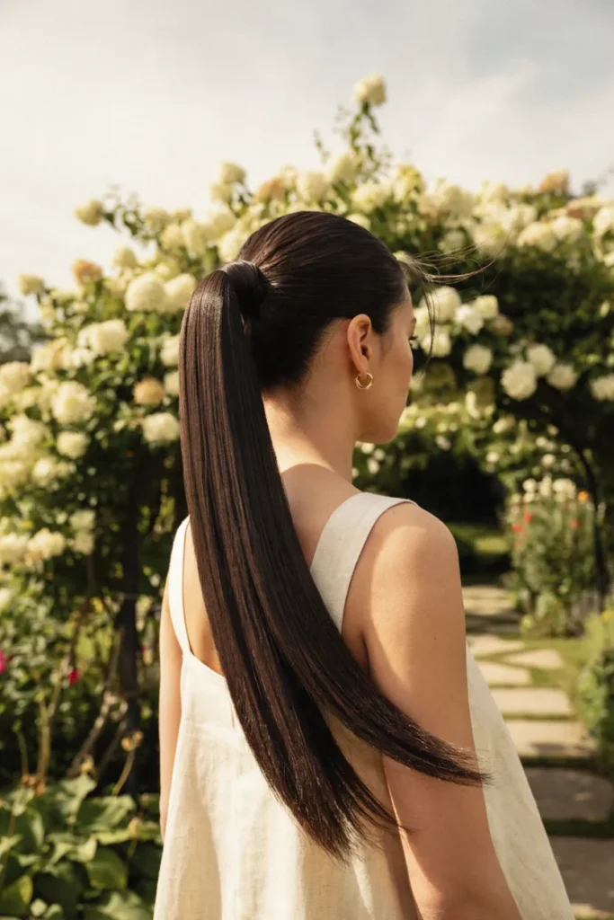 Sleek High Ponytail
