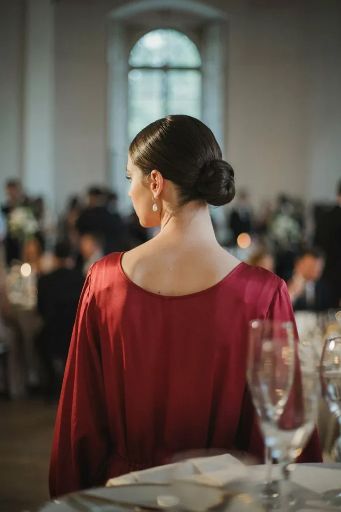Sleek Low Chignon