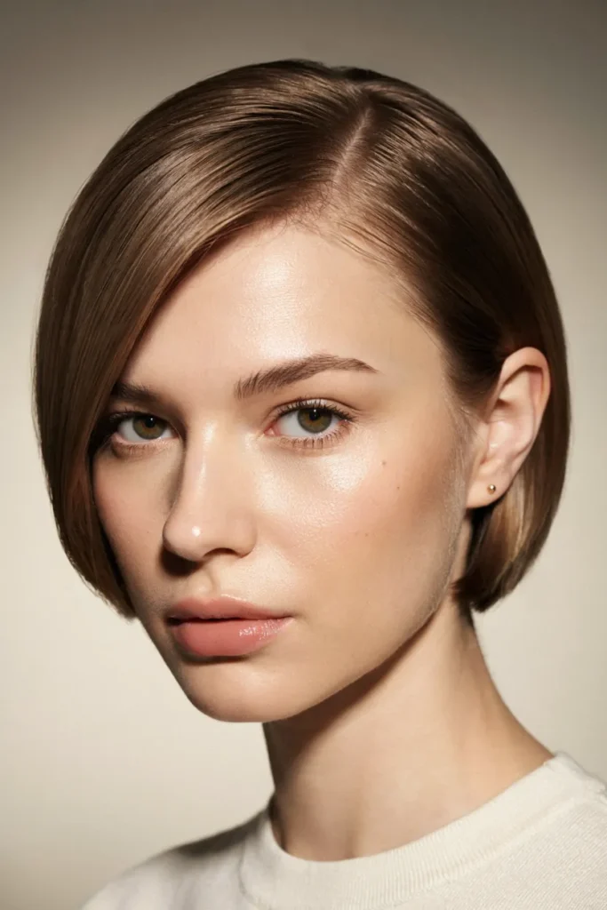 Sleek Side Part