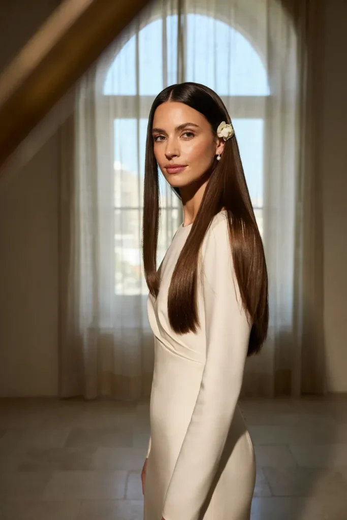 Sleek Straight Hair