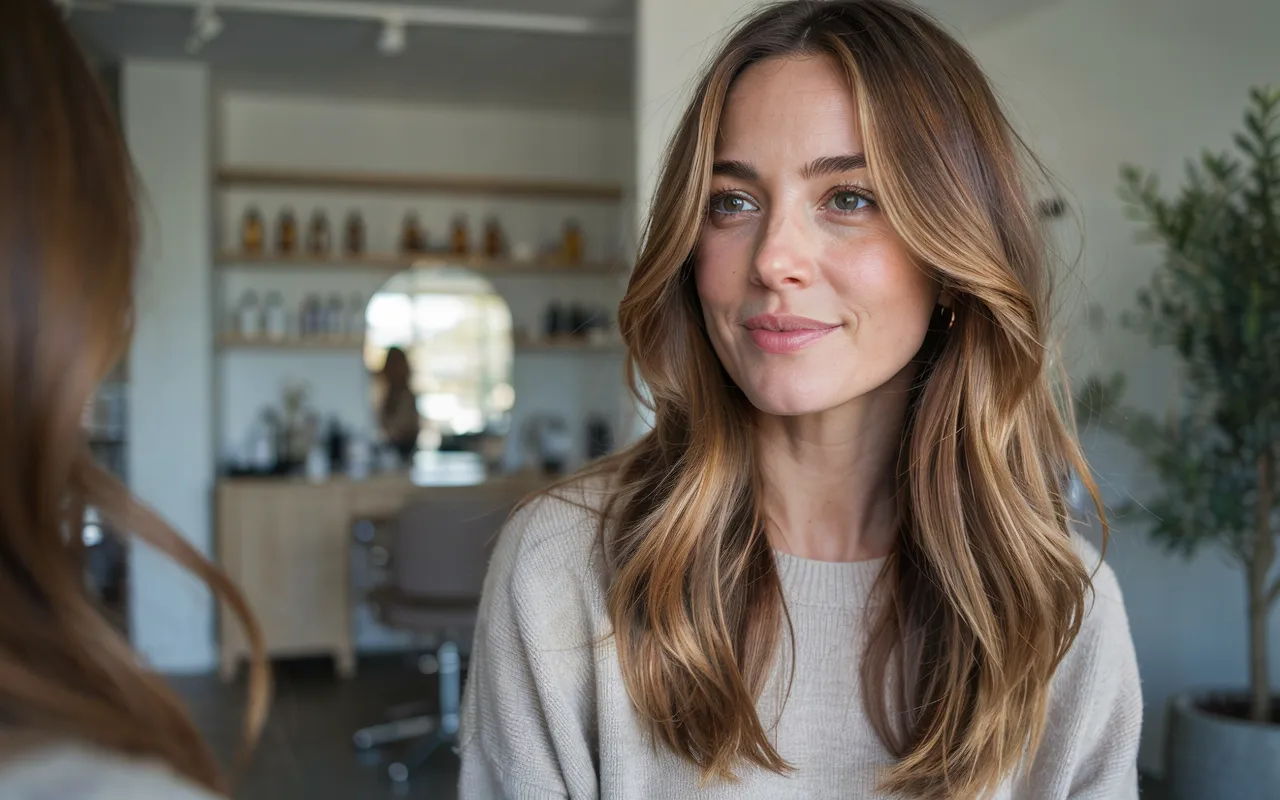 Soft Caramel Balayage