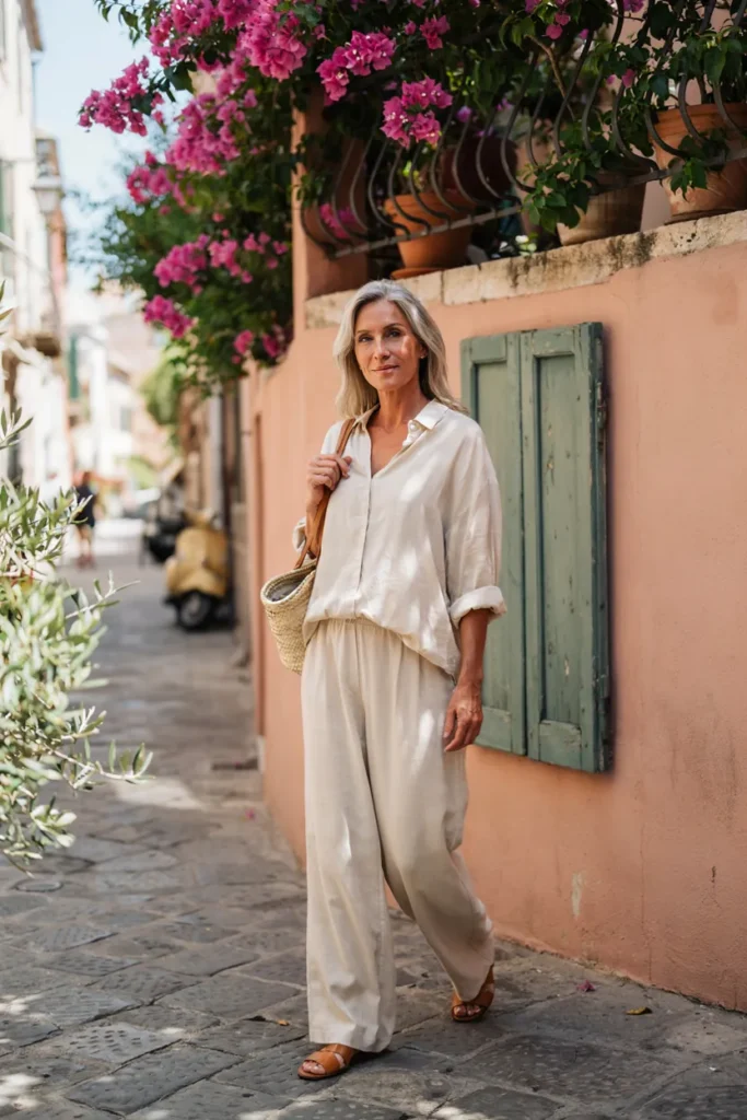 Soft Linen Elegance