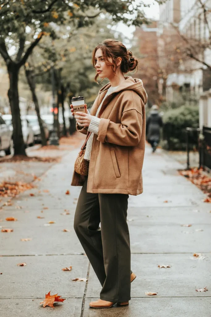 Soft Wavy Bun Look