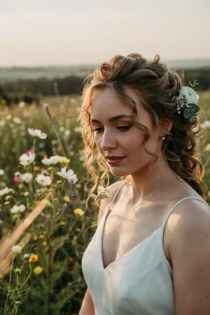 Spring Halo Curls