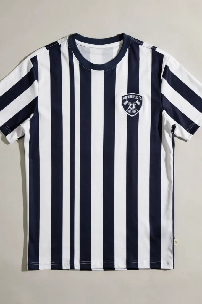 Striped Fan Tee