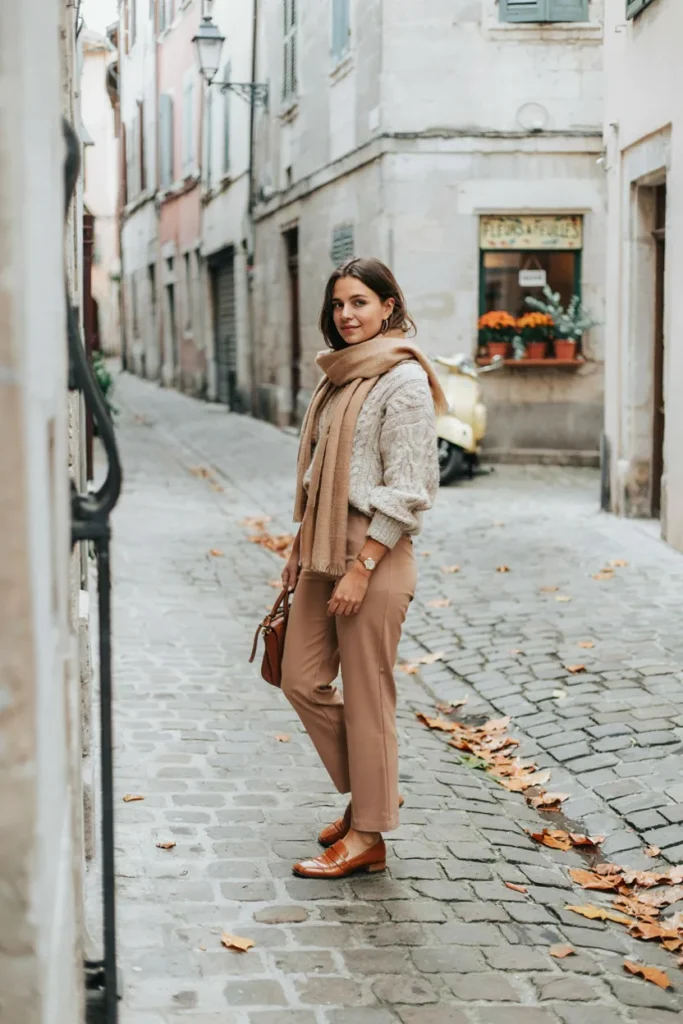 Sweater And Loafers Style