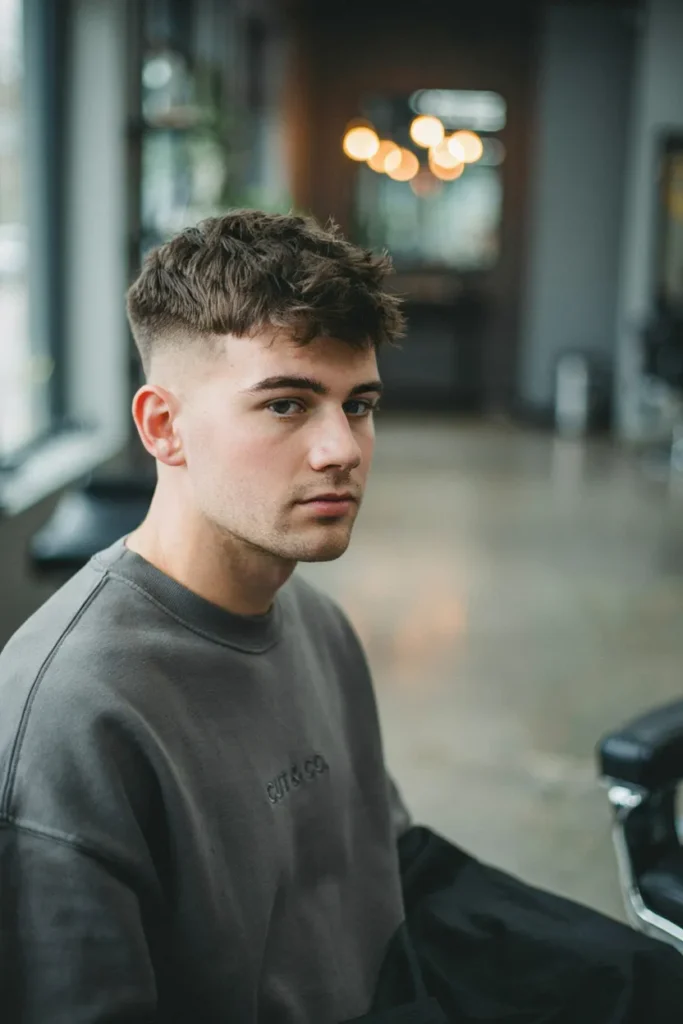 Tapered Mullet Fade
