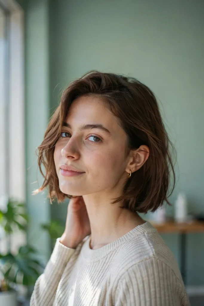 Textured Short Cut