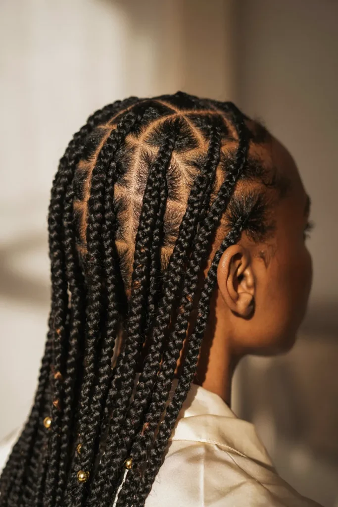 Triangle Part Braids