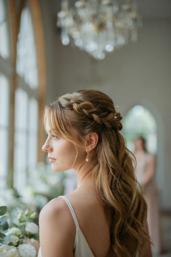 Twisted Half Updo