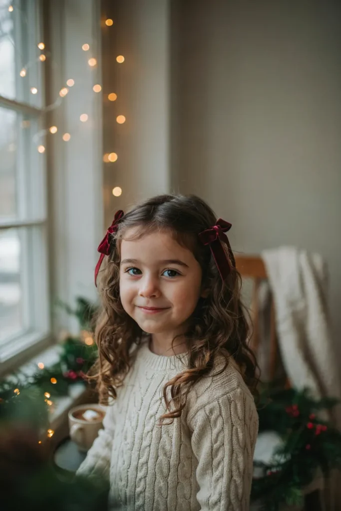 Velvet Ribbon Curls