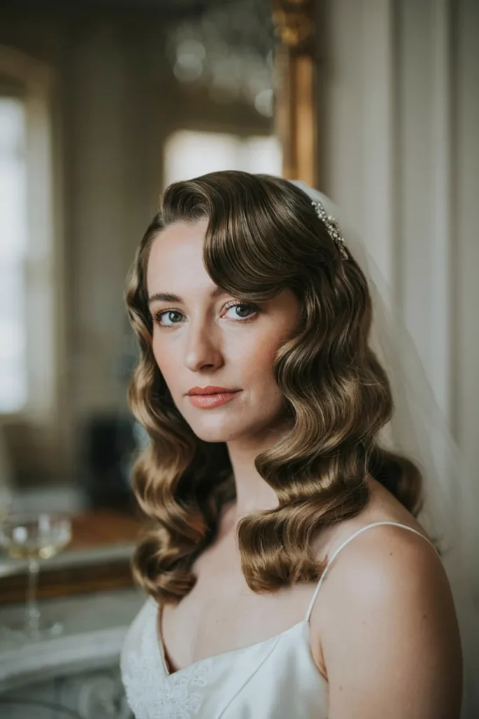 Vintage Hollywood Waves
