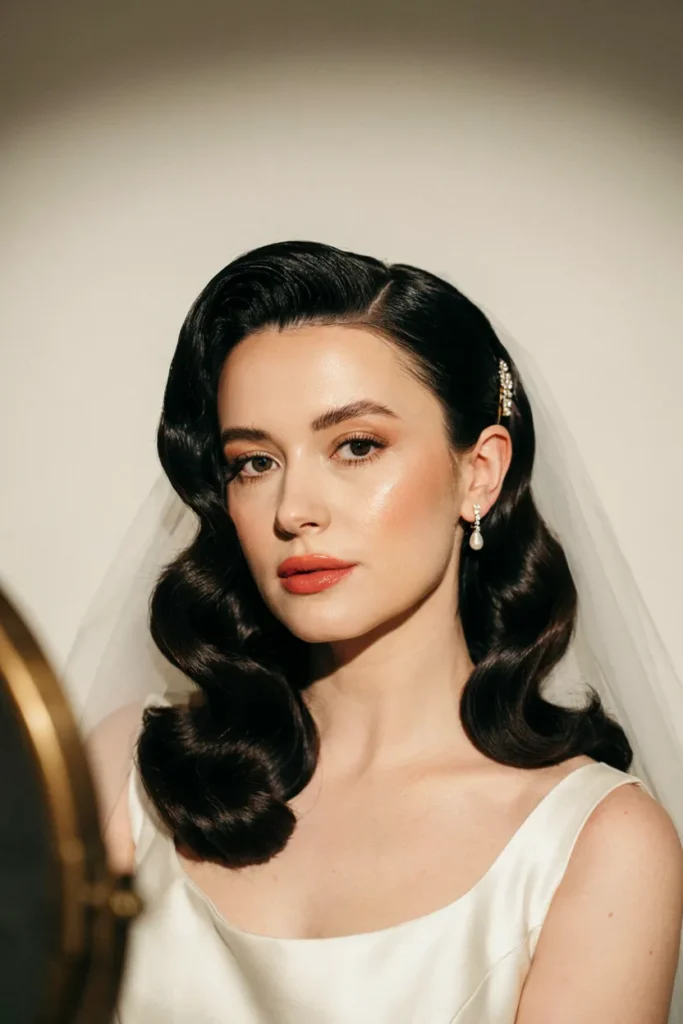 Vintage Hollywood Waves