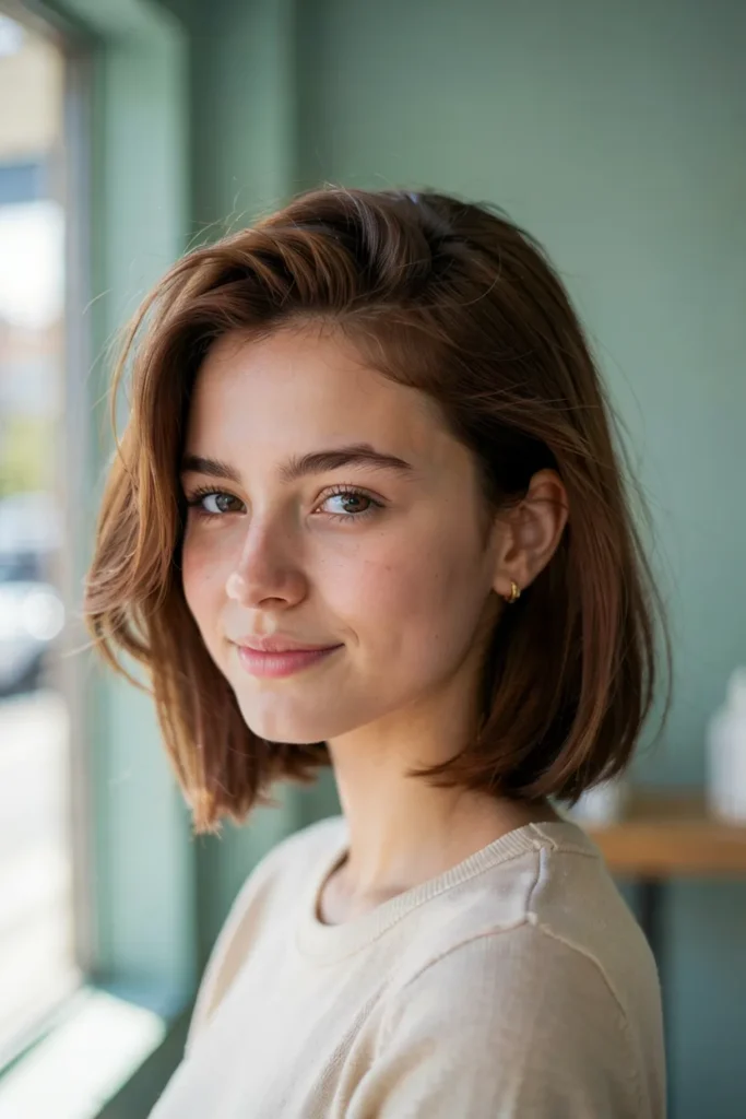 Voluminous Crown Bob