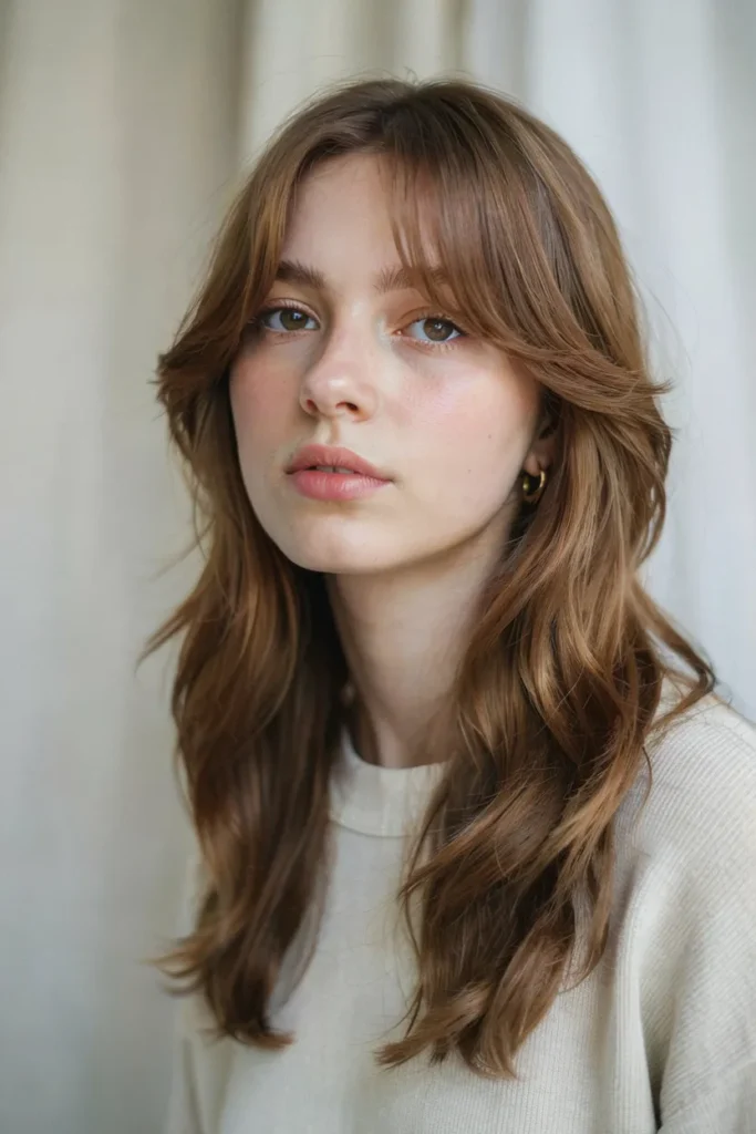 Wavy Layered Mullet