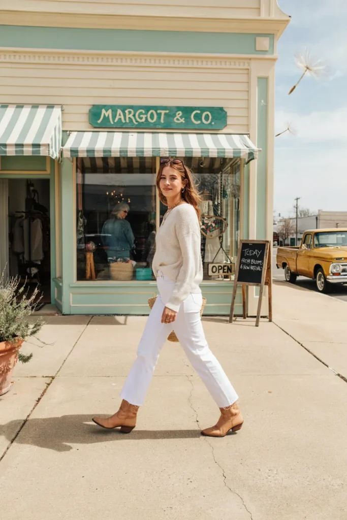 White Jeans Pairing