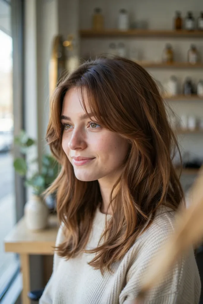 Wispy Bangs With Layers