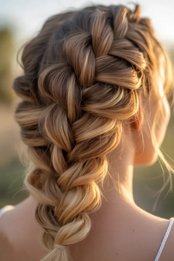 Aurora Fishtail Braid