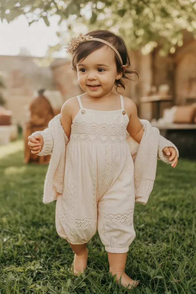 Boho Chic Lace Romper