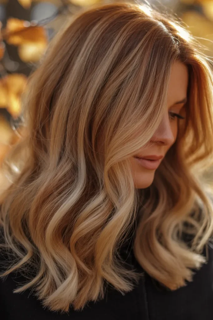 Caramel Honey Balayage