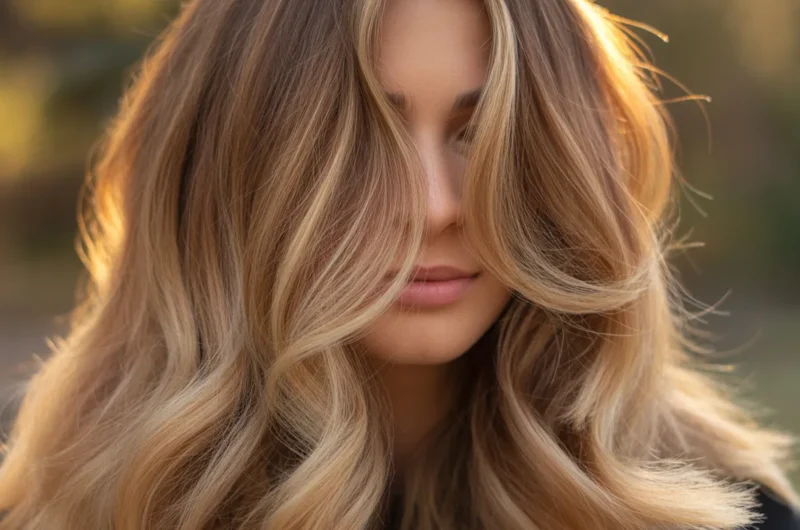 Caramel Honey Balayage