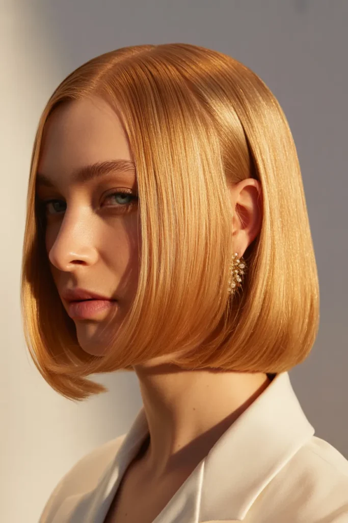 Champagne Sleek Bob
