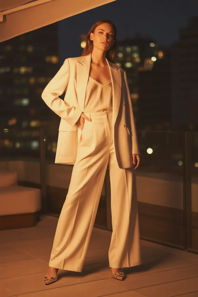 Chic Blazer and Trousers