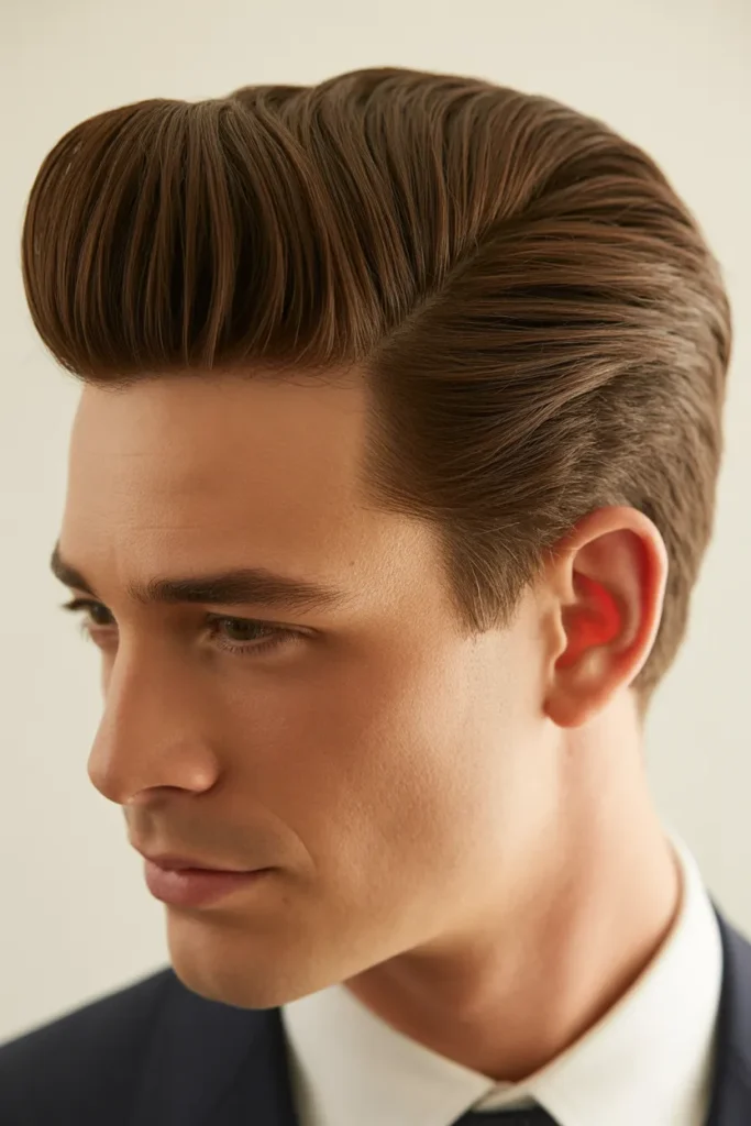 Classic Pompadour Taper