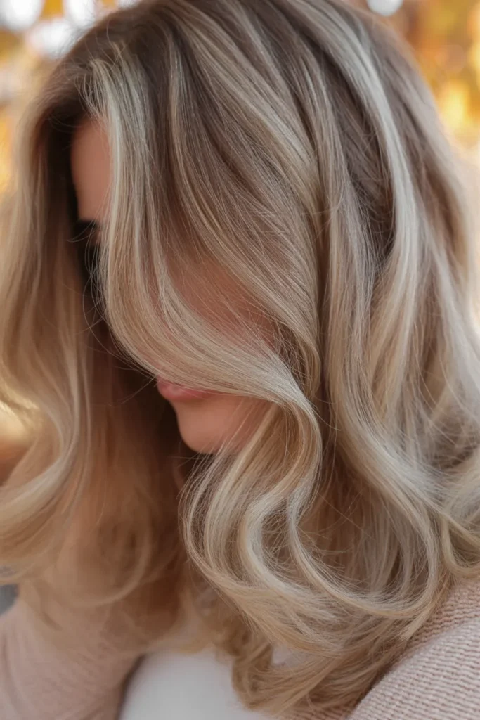 Creamy Beige Balayage