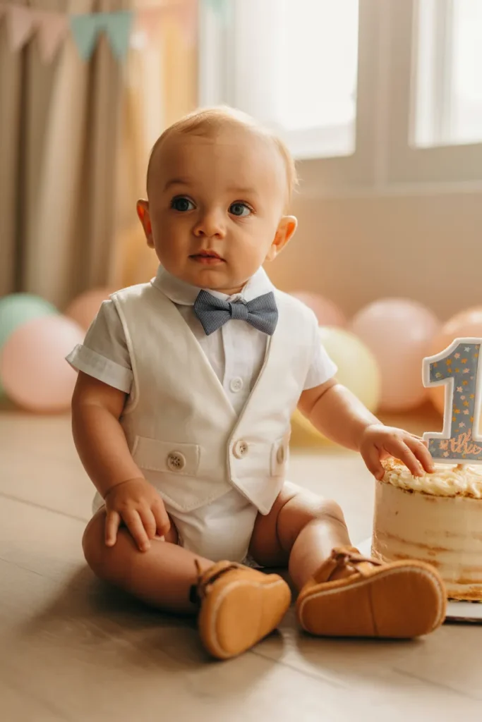 Dapper Bow Tie Romper